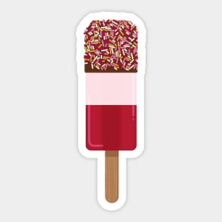 Ice Lolly with sprinkles Sticker